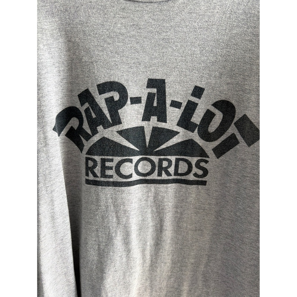 Rap-A-Lot Records Graphic T-Shirt Mens 2XL Gray Heather Hip Hop Logo M1045 - Picture 3 of 8